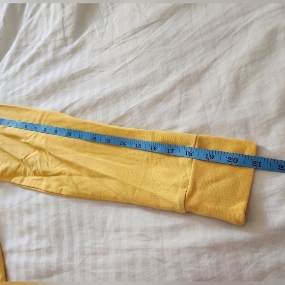 Disney's Micky & Friends Long Sleeve Hooded Sweatshirt in Yellow size Medium - Picture 4 of 5